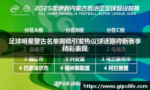 足球明星蒙古名单揭晓引发热议球迷期待新赛季精彩表现